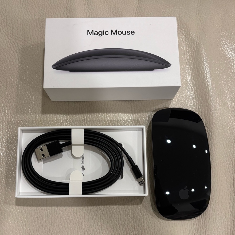Apple Magic Mouse 2 Space Gray MRME2LL/A - Opened Box